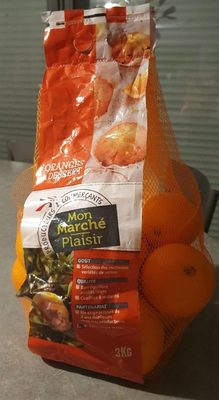 Oranges à dessert front packaging