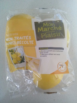 Citrons Non Traités après Récolte