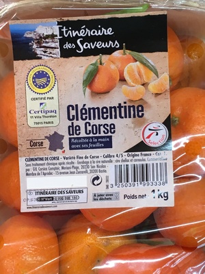 Clémentines de Corse