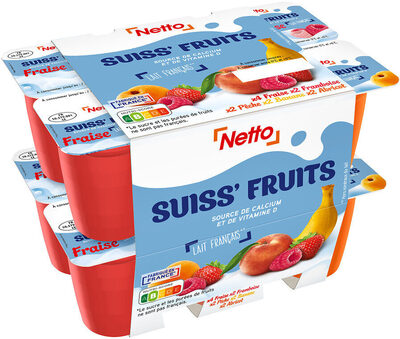 Fromage frais aux fruits 12x50g