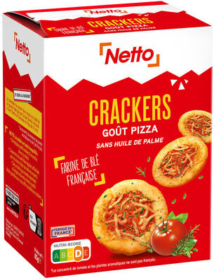 Crackers goût pizza 85g