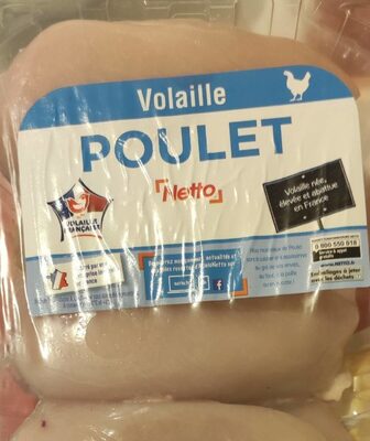 Filet de poulet blanc front packaging