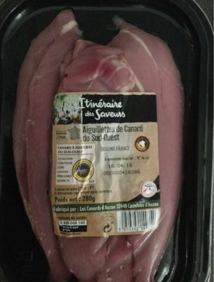 Aiguillettes de canard