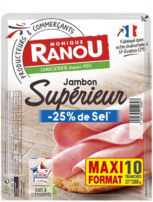 Jambon Supérieur front packaging