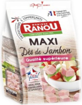 Maxi dés de jambon qualité supérieure