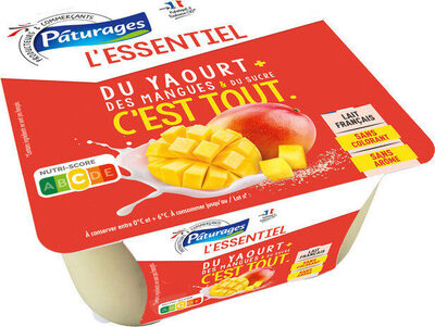 L'Essentiel - Yaourt Mangue