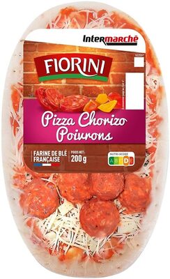 Pizza 200g - chorizo poivrons