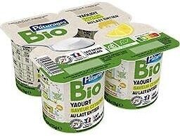Yaourt étuvé bio citron 4x125g