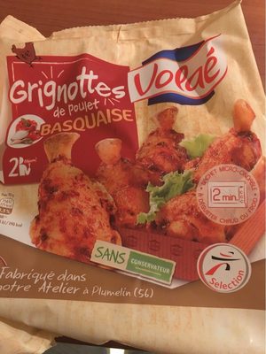 Grignottes de poulet basquaise