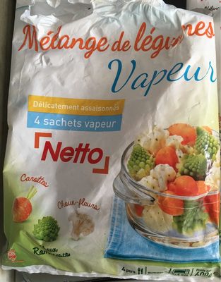 Melange de legume vapeur