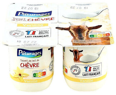Yaourt chèvre à la vanille
