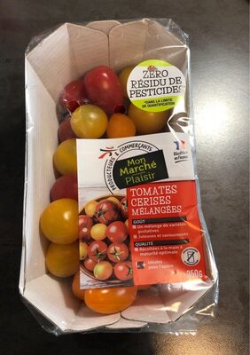 Tomates cerises melangées