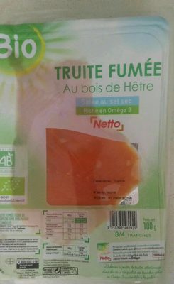 Truite fumée au bois de hêtre