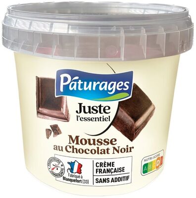 Mousse au chocolat noir essentiel 280g