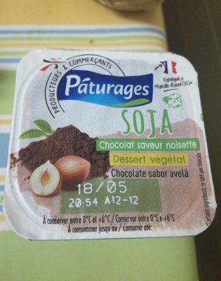 Specialite soja chocolat noisette