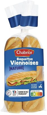 Baguettes viennoises x 4 - 340g