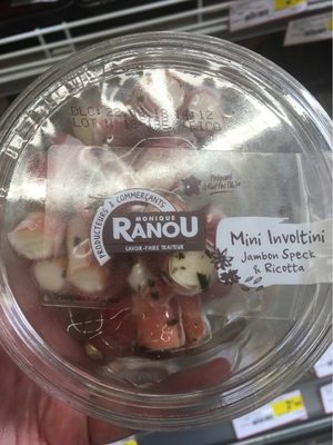 Mini Involtini ricotta et speck