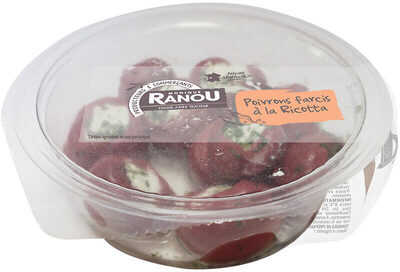 Mini poivrons farcis ricotta