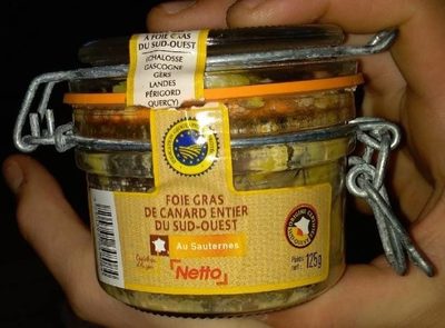 Foie gras de canard entier du sud-ouest