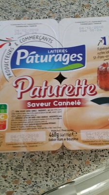 Paturette saveur cannelé