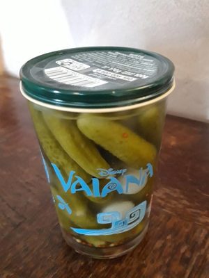 Cornichons extra fins au vinaigre front packaging