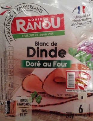 Blanc de Dinde doré au Four