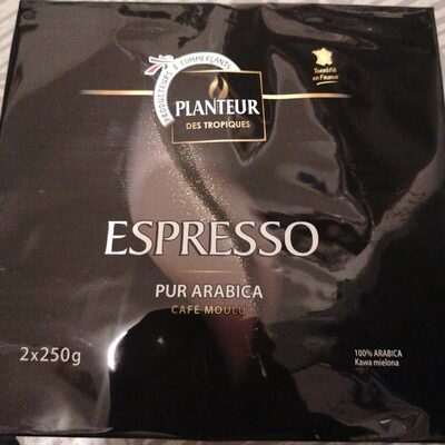 Espresso pure Arabica moulu