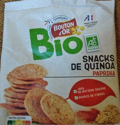 Snacks de quinoa - Paprika - BIO