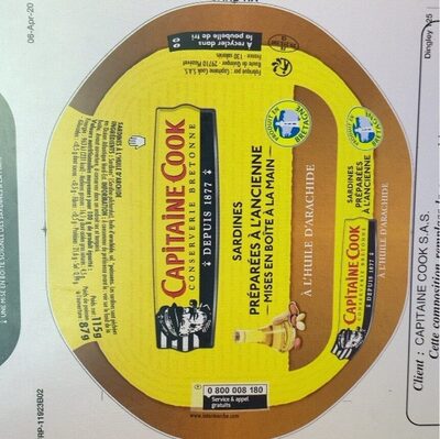 Sardines à lhuile darachide