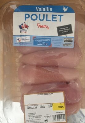 Poulet front packaging