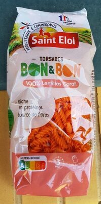 Torsades 100% lentilles corail