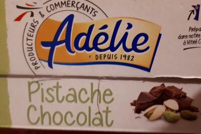 Cônes pistache chocolat