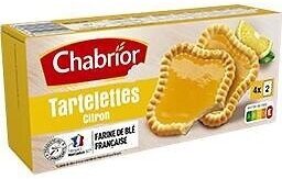 8 Tartelettes carrées citron 127g front packaging
