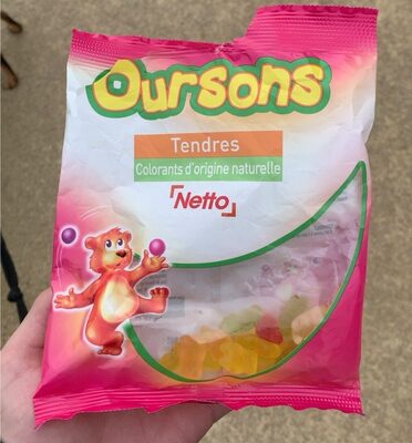 Confiserie gelifiee oursons - 250g front packaging