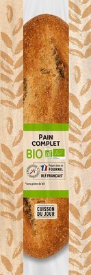 Pain batard complet bio prec/300g p&c front packaging