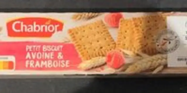 Petit biscuit avoine et framboise