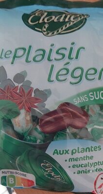 Bonbons le plaisir léger aux plantes