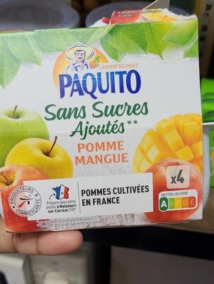 Compote pomme Mangue