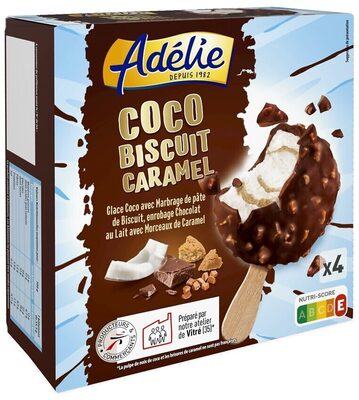 Bâtonnets gourmands ronds coco biscuit