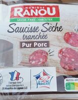 Saucisse sèche tranché 100g
