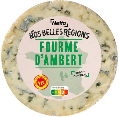 Fourme d'ambert aop 200g front packaging