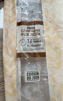 Pain campagne aux noix