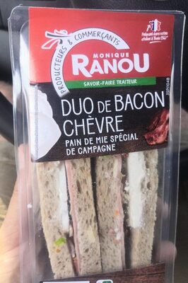 Duo de bacon chèvre