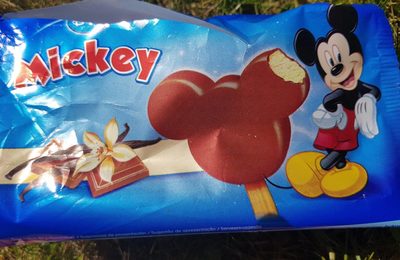 Batonnets Glaces Vanille Mickey