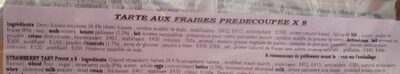 Boncolac Tarte fraise prédécoupé