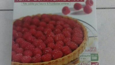 Tarte aux framboises