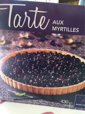 Tarte aux myrtilles