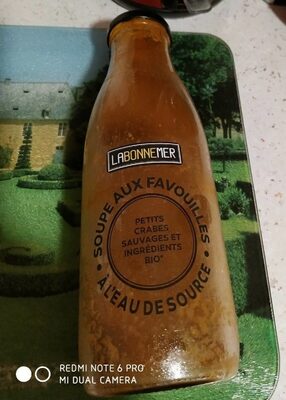 Soupe aux favouilles à l'eau de source