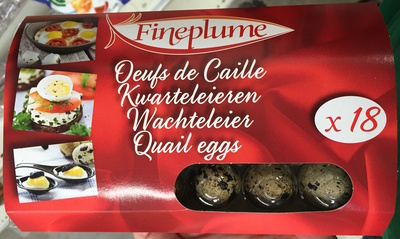 Oeufs de Caille front packaging