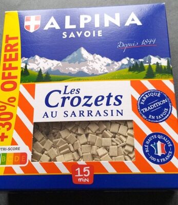 Les Crozets au sarrasin